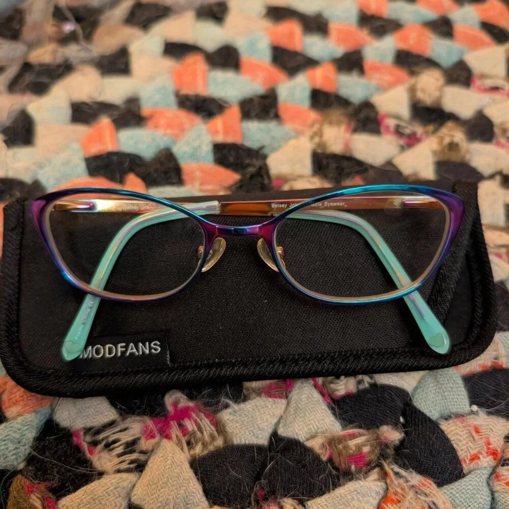 Betsey Johnson Girls Bestie Eyeglasses #BetsyJohnson